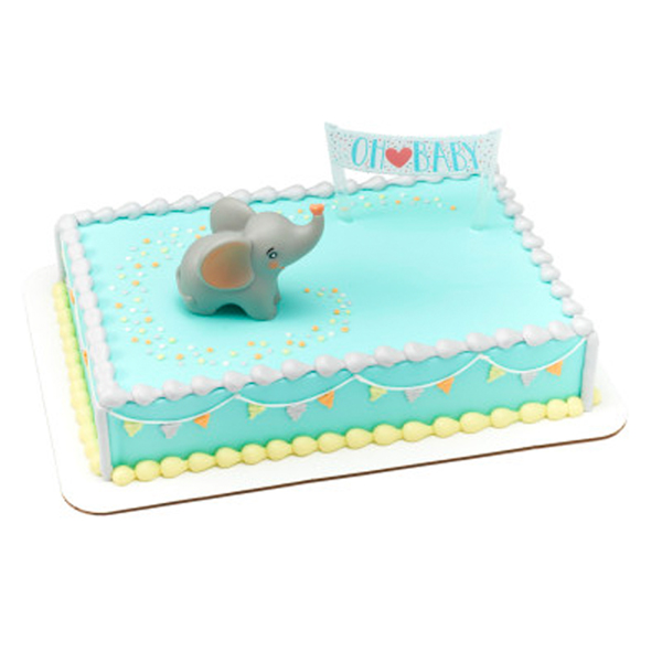 Baby Shower Elephant Cake